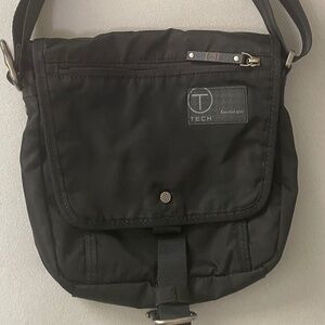 T-Tech by TUMI Essential Gear "Lewis Small Flap Crossbody" Bag